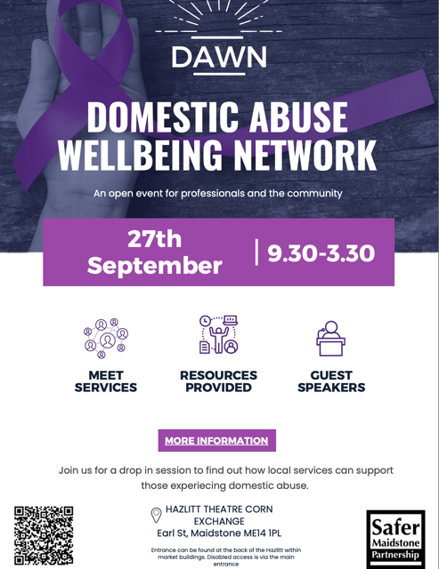 Maidstone Domestic Abuse DAWN event
